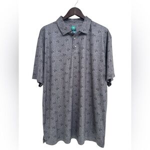 Pro Tour Coolplay Men's Golf Cart Printed Golf Polo Shirt